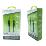 Auxiliary Audio Cable 7FT - 3 Pieces Per Pack 24637 GADGET GEAR