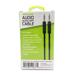 Auxiliary Audio Cable 7FT - 3 Pieces Per Pack 24637 GADGET GEAR