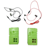 Wired Earbuds Metal with Mic - 3 Pieces Per Retail Ready Display 24641 GADGET GEAR