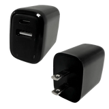 AC Wall Charger Dual Port USB / USB-C 20 Watts - 12 Pieces Per Pack 24675 NOVELTY INC