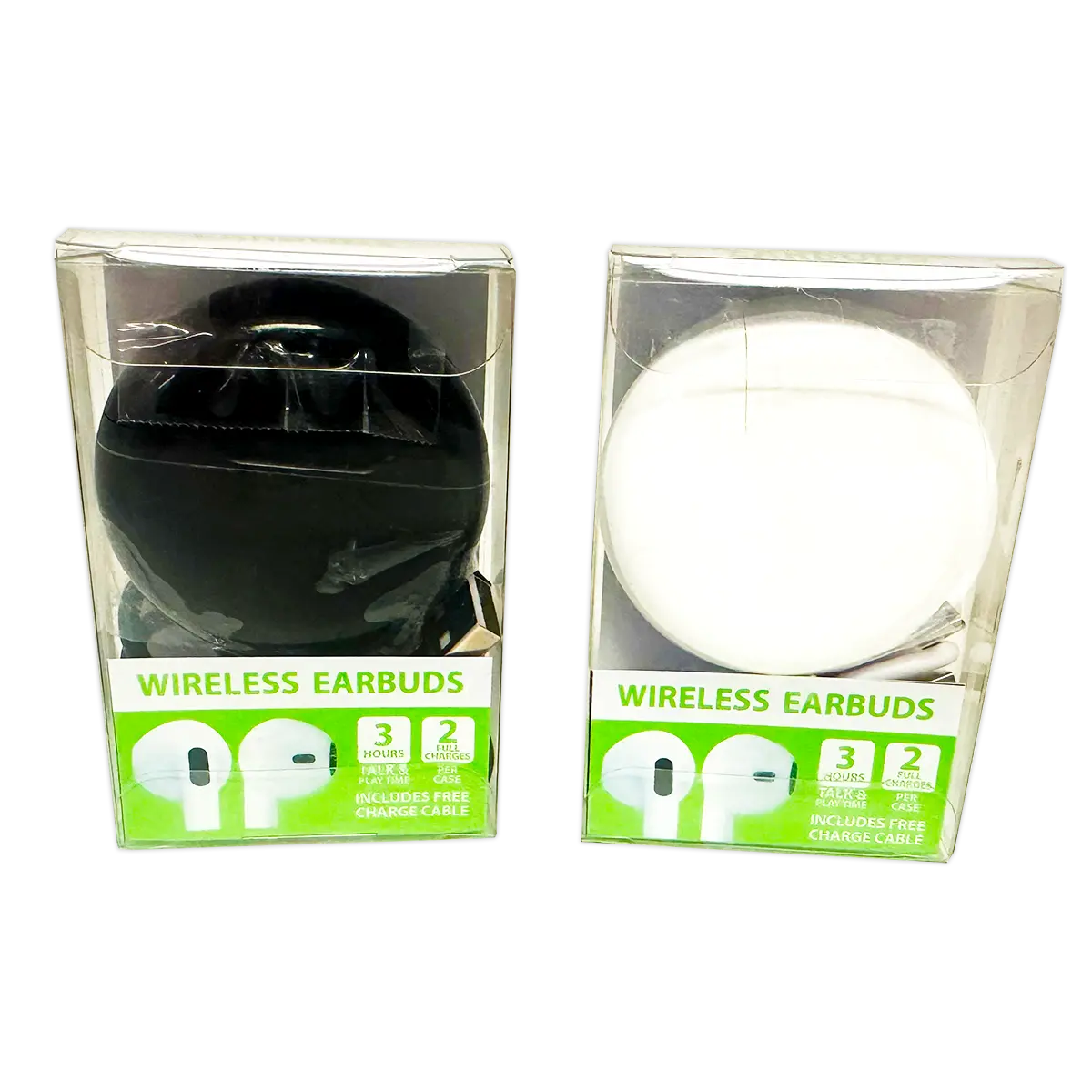 Wireless Earbuds With Round Charging Case - 12 Pieces Per Pack 24688 GADGET GEAR