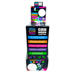 Car Mood Lighting with Remote - 6 Pieces Per Retail Ready Display 24694 CAR VIBEZ