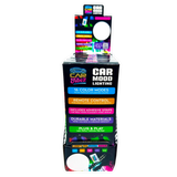Car Mood Lighting with Remote - 6 Pieces Per Retail Ready Display 24694 CAR VIBEZ