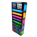 Car Mood Lighting with Remote - 6 Pieces Per Retail Ready Display 24694 CAR VIBEZ