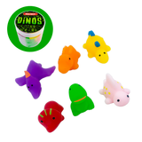 Surtido de juguetes Squish Jellies - 12 piezas por exhibidor listo para minoristas 24718