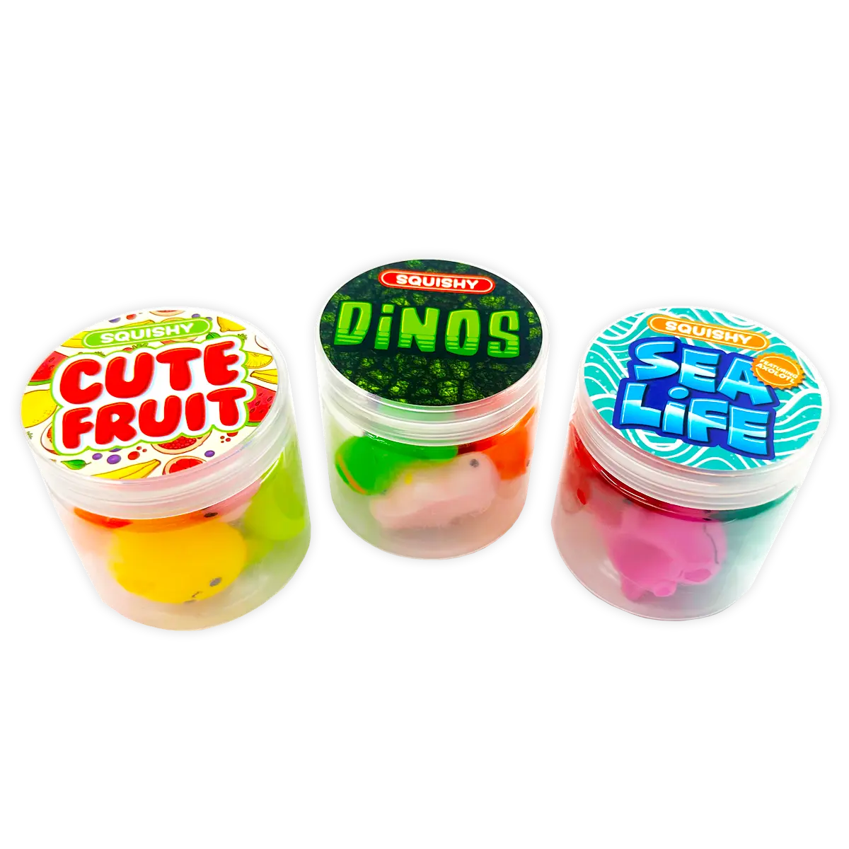 Squish Jellies Toy Assortment - 12 Pieces Per Retail Ready Display 24718 KIPP BROTHERS