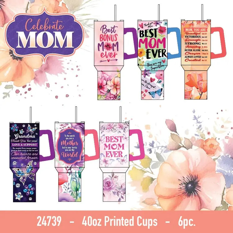 Mother's Day Celebrate Mom Assortment Floor Display - 102 Pieces Per Retail Ready Floor Display 88516 KIPP BROTHERS