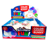 Squish and Squeeze Color Changing Bunny - 12 Pieces Per Retail Ready Display 24766 KIPP BROTHERS