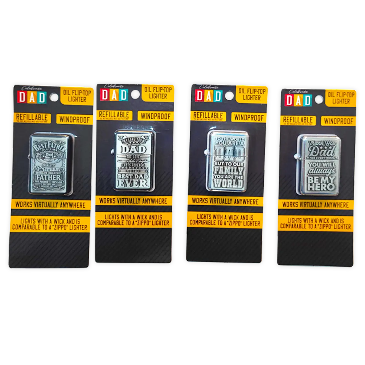 Father's Day Assortment Floor Display - 71 Pieces Per Retail Ready Display 88534 KIPP BROTHERS