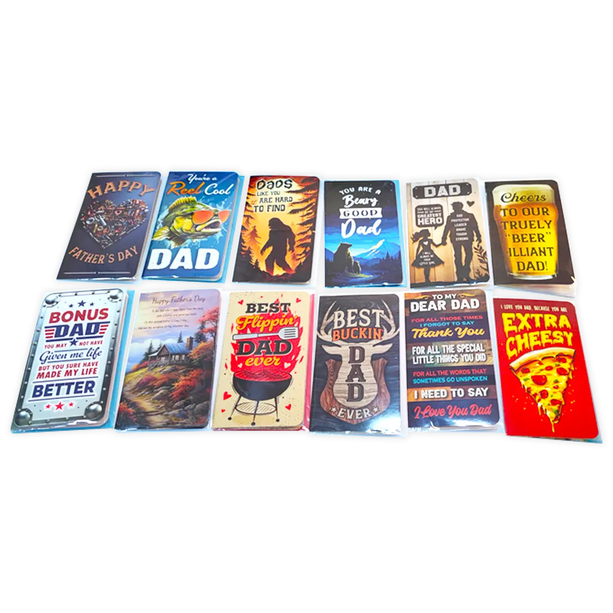 Father's Day Assortment Floor Display - 71 Pieces Per Retail Ready Display 88534 KIPP BROTHERS