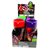Full Print Glass Butt Bucket Ashtray - 6 Per Retail Ready Display 24948 SMOKEZILLA