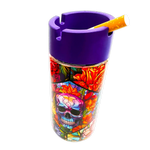 Full Print Glass Butt Bucket Ashtray - 6 Per Retail Ready Display 24948 SMOKEZILLA