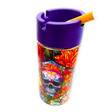 Full Print Glass Butt Bucket Ashtray - 6 Per Retail Ready Display 24948 SMOKEZILLA