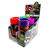 Full Print Glass Butt Bucket Ashtray - 6 Per Retail Ready Display 24948 SMOKEZILLA