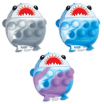 Fidget Pop Shark Ball Toy - 12 Pieces Per Retail Ready Display 25004 KIPP BROTHERS