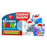 Fidget Pop Shark Ball Toy - 12 Pieces Per Retail Ready Display 25004 KIPP BROTHERS
