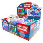Fidget Pop Shark Ball Toy - 12 Pieces Per Retail Ready Display 25004 KIPP BROTHERS