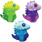 Fidget Pop Dino T-Rex Ball - 12 Pieces Per Retail Ready Display 25006 KIPP BROTHERS