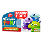 Fidget Pop Dino T-Rex Ball - 12 Pieces Per Retail Ready Display 25006 KIPP BROTHERS
