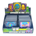 Metal Cigarette Case with Lenticular Front - 8 Pieces Per Retail Ready Display 25024 SMOKEZILLA