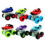 Friction Toy Car Light Up Jumbo Assortment - 6 Pieces Per Display 25030 KIPP BROTHERS