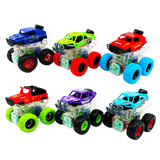 Friction Toy Car Light Up Jumbo Assortment - 6 Pieces Per Display 25030 KIPP BROTHERS