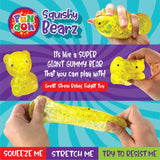 Squish and Squeeze Gummy Bear Toy - 12 Pieces Per Retail Ready Display 25031 KIPP BROTHERS