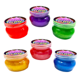 Fun Doh Glitter Slime - 6 piezas por expositor listo para venta al por menor 25034