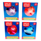 Squish and Squeeze Light-Up Octopus Toy - 12 Pieces Per Retail Ready Display 25035 KIPP BROTHERS