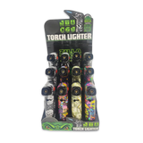 Zinc Torch Lighter - 12 Pieces Per Retail Ready Display 25044 SMOKEZILLA