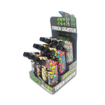 Zinc Torch Lighter - 12 Pieces Per Retail Ready Display 25044 SMOKEZILLA