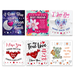 Glass Mini Plaque Keepsake - 6 Pieces Per Retail Ready Display 25056 NOVELTY INC