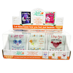 Glass Mini Plaque Keepsake - 6 Pieces Per Retail Ready Display 25056 NOVELTY INC