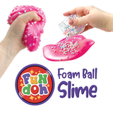 Fun Doh Foam Ball Slime - 12 Pieces Per Retail Ready Display 25066 KIPP BROTHERS