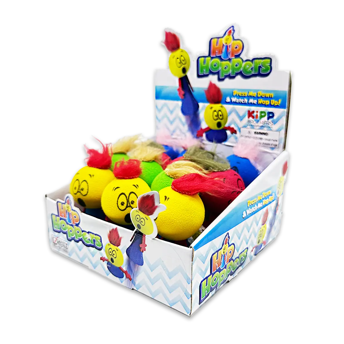 Hip Hopper Toy - 12 Pieces Per Retail Ready Display 25075 KIPP BROTHERS