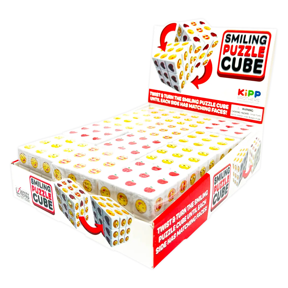 Puzzle Cube Toy - 12 Pieces Per Retail Ready Display 25076 KIPP BROTHERS