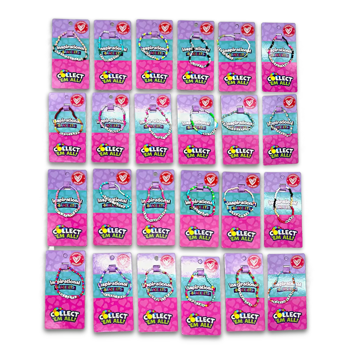 Friendship Inspirational Bead Bracelet - 24 Pieces Per Retail Ready Display 25081 KIPP BROTHERS
