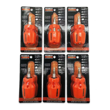 Screwdriver Short Handle with 6 Bits - 6 Pieces Per Retail Ready Display 25087 ROUGHNECK