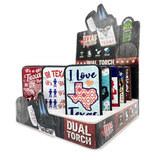 Big Bubba Texas Dual Torch Lighter - 15 Pieces Per Retail Ready Display 25099 SMOKEZILLA