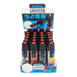 Torch Stick Bottle Opener Lighter - 20 Pieces Per Retail Ready Display 25101 TORCH BLUE