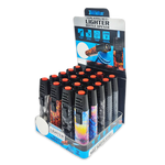 Torch Stick Bottle Opener Lighter - 20 Pieces Per Retail Ready Display 25101 TORCH BLUE