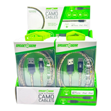 Charging Cable Camo Assortment 3FT - 12 Pieces Per Retail Ready Display 25112