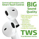 Wireless Earbuds with Fidget Spinner Case - 6 Pieces Per Retail Ready Display 25114 GADGET GEAR