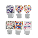 Auto On/Off Sensor Night Light AC Wall - 6 Pieces Per Retail Ready Display 25122 GADGET GEAR