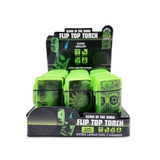 Glow in The Dark Flip Top Lighter - 15 Pieces Per Retail Ready Display 25125 SMOKEZILLA