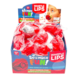 Red Whistle Lips - 48 Per Retail Ready Display 25128