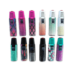 Rhinestone Torch Stick Bottle Opener Lighter - 12 Pieces Per Retail Ready Display 25140 TORCH BLUE