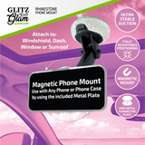 Large Rhinestone Phone Mount - 3 Pieces Per Retail Ready Display 25160 GADGET GEAR