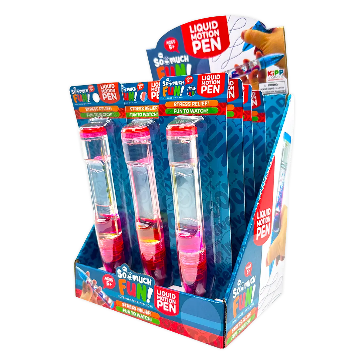 Liquid Motion Water Pen - 12 Pieces Per Retail Ready Display 25263 NOVELTY INC