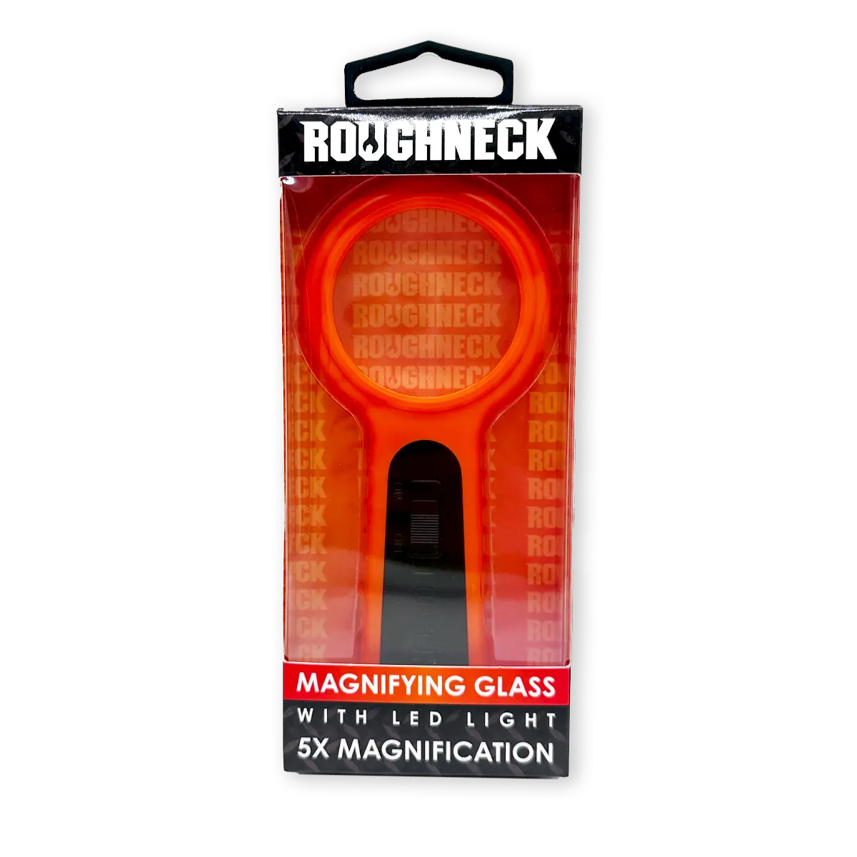 Roughneck Magnifying Glass with LED Light - 6 Pieces Per Retail Ready Display 25273 ROUGHNECK